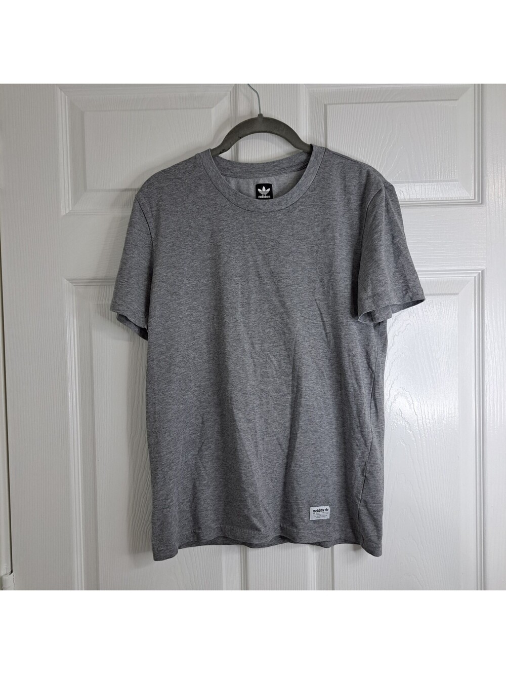 Adidas Skateboarding Gray Athletic T Shirt Mens Size S